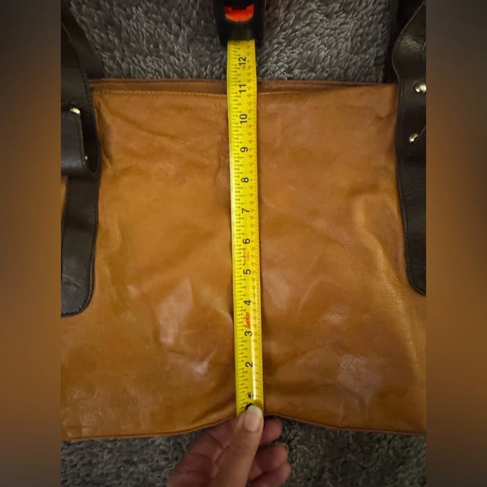 VALENTINA Brown Leather Shoulder Bag